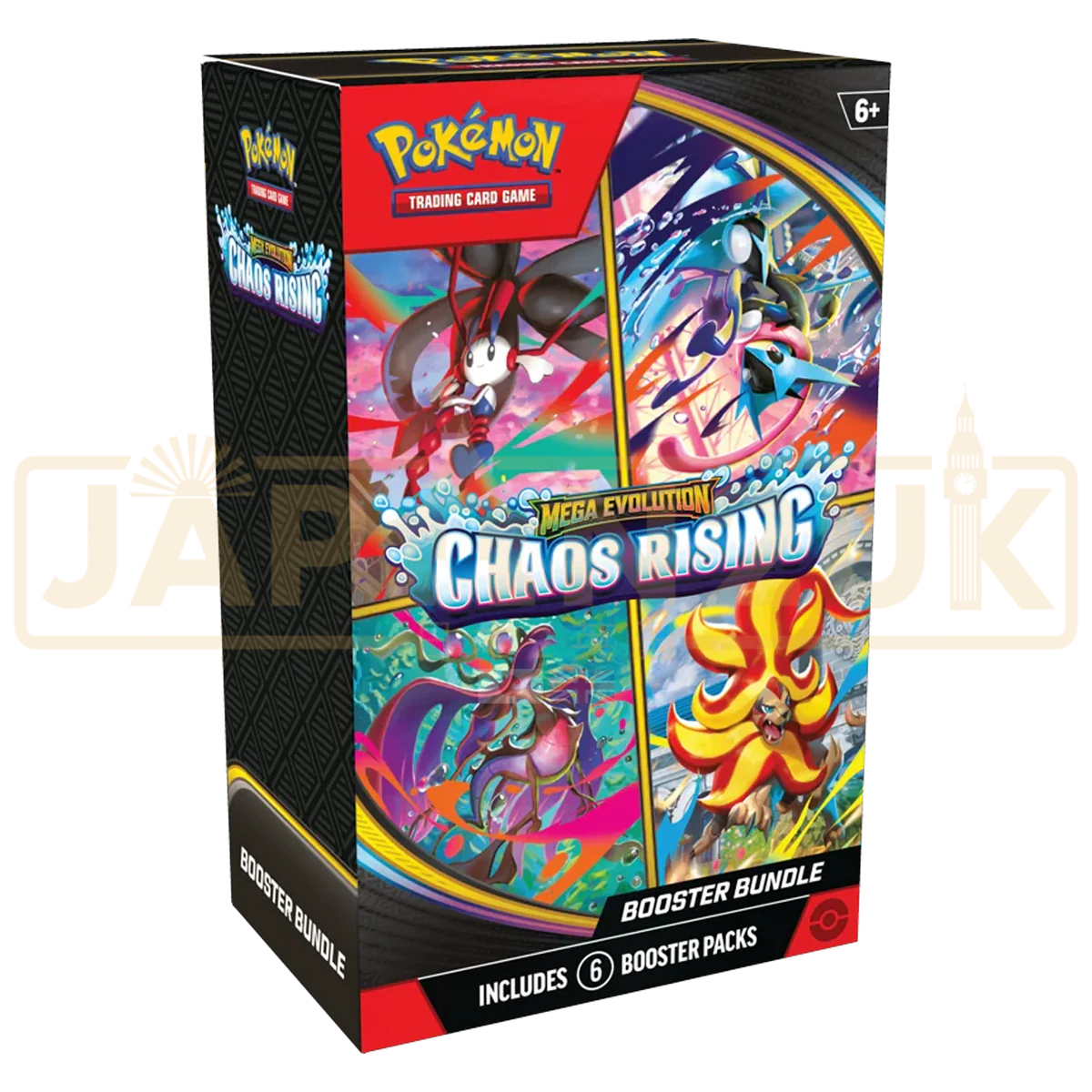 PREVENTA - Booster Bundle Pokémon TCG Mega Evolution Chaos Rising