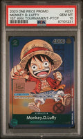 Monkey D. Luffy PSA 10 GEM MT - One Piece Promo #037 (1st Anniversary Tournament)